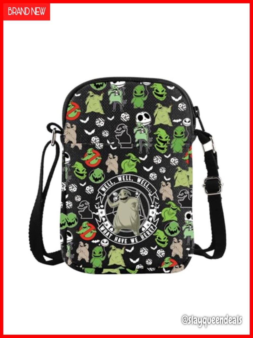 Waterproof Polyester Crossbody Messenger Bag Cartoon Print